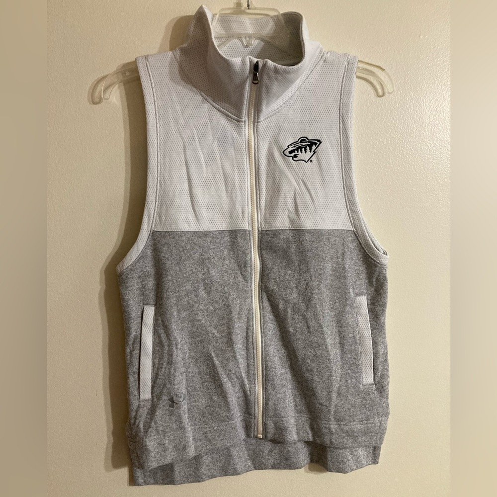 NWT Minnesota Wild Zippered Vest
